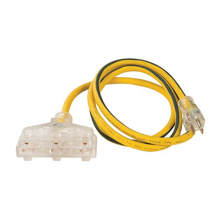 Picture of C++ 966565 EXTENSION CORD W/3-WAY 12/3 H