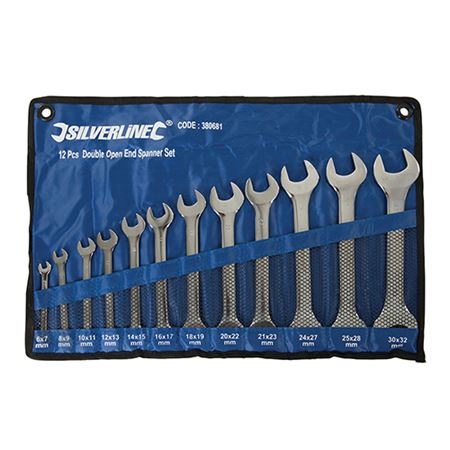 Picture of C++ 751636 DOUBLE OPEN END WRENCH SET 6-