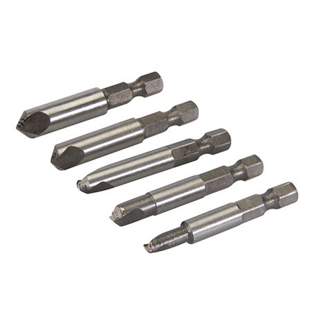 Picture of Silverline 930475 Damaged Screw Remover Set 5Pc, 2 in. (50Mm)