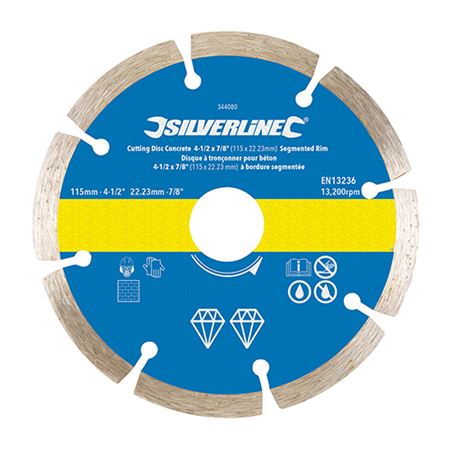 Picture of 344080 CUTTING DISK CONCRETE 4-1/2"