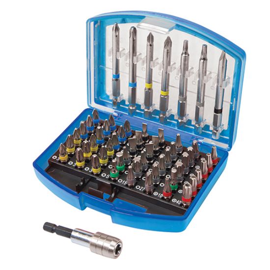 Picture of C++ 452108 COLOUR-CODED BIT SET 56PC