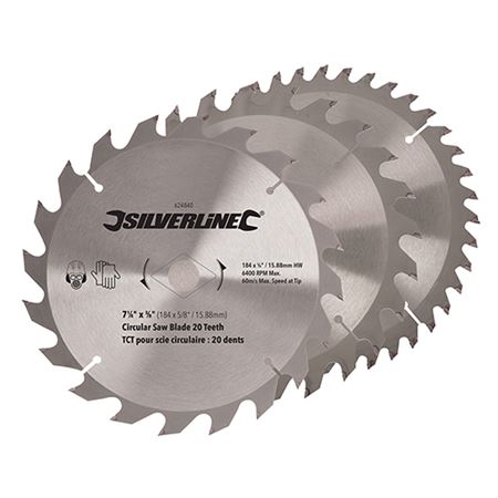 Picture of C++ 624840 CIRC SAW BLADE 20/24/40 TEETH