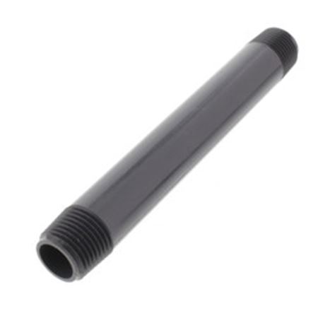 Picture of 1/2" X 8" PVC 80 NIPPLE