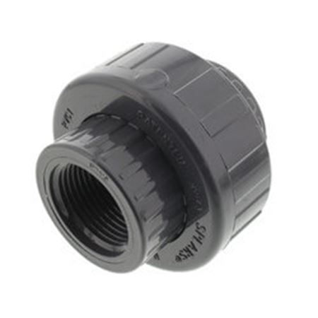 Picture of 1" SCH80 PVC FPT UNION W/ VITON