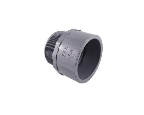Picture of 3     S80 PVC SWXMIP ADAPTR 36427