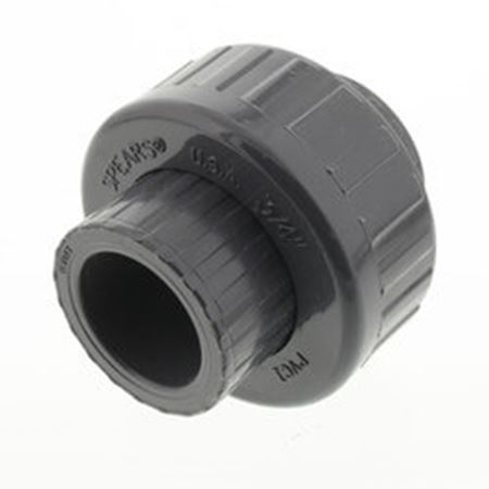 Picture of 1/2" SCH80 PVC SOC UNION