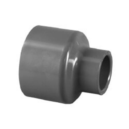 Picture of 1" X 3/4" PVC 80 COUPLING THREADED