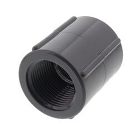 Picture of 1" SCH80 PVC FPT COUPLING