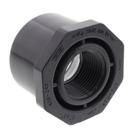 Picture of 4" X 2" PVC 80 BUSHING SW X FEM