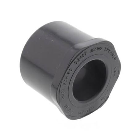 Picture of 11/2" X 3/4" PVC 80 BUSHING SW