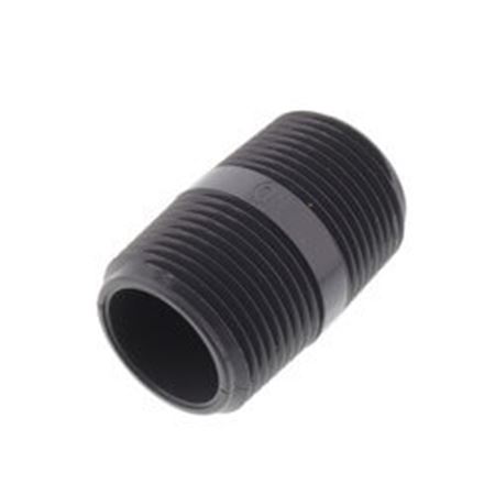 Picture of 1" X 2" SCH80 PVC TBE NIPPLE