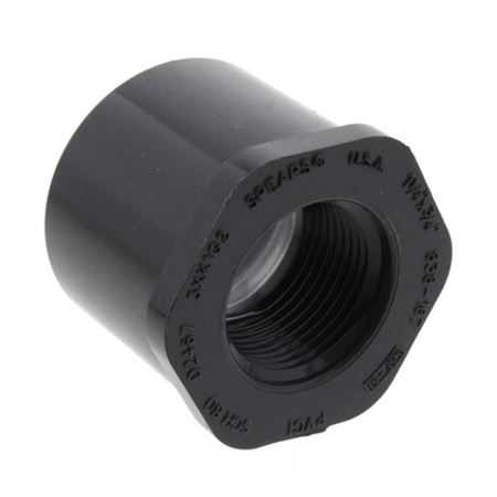 Picture of 11/4 X 1/2  SCH 80 PVC SPGXFIP BUSHING