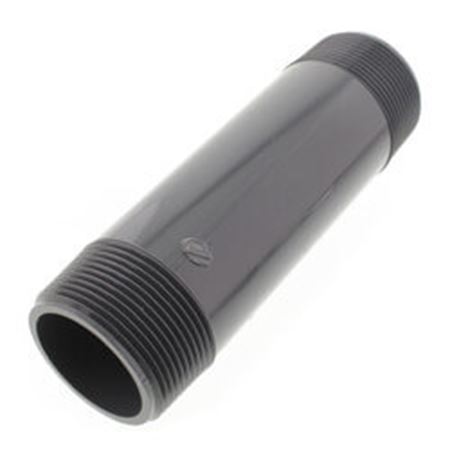 Picture of 1-1/2" X 6" SCH80 PVC TBE NIPPLE