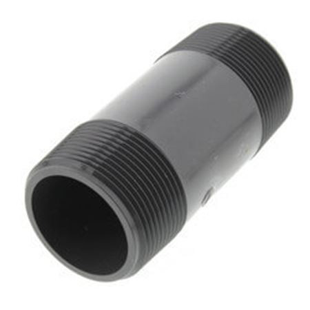 Picture of 1-1/2" X 5" SCH80 PVC TBE NIPPLE