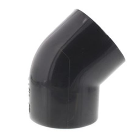 Picture of 3" SCH80 PVC 45 DEG SOC ELBOW