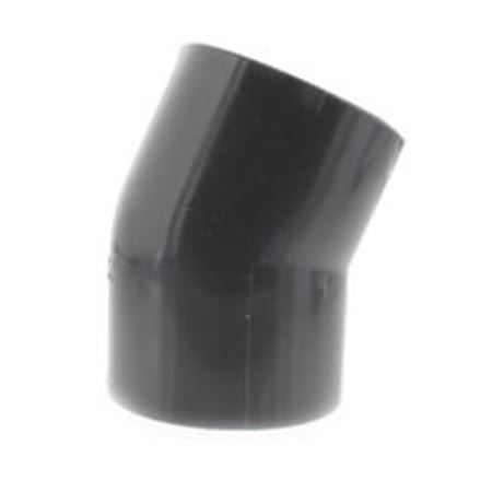 Picture of 2" SCH80 PVC 22-1/2" DEG SOC ELBOW