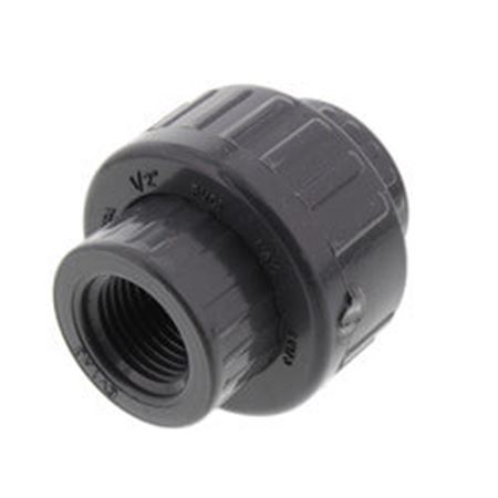 Picture of 1/2" SCH80 PVC FPT UNION W/ VITON