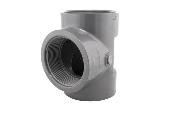 Picture of 3" PVC 80 TEE THREADED