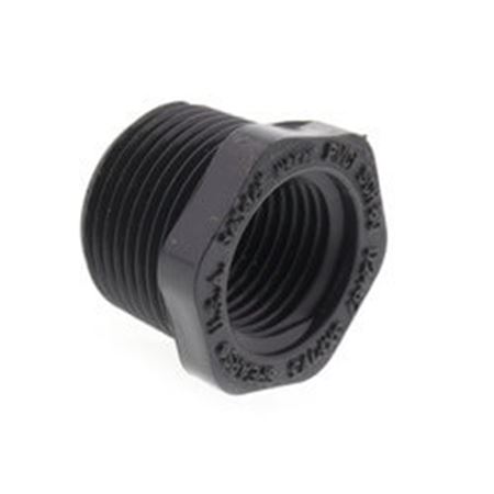 Picture of 11/4" X 1"/2" PVC 80 THREADED BUSHING