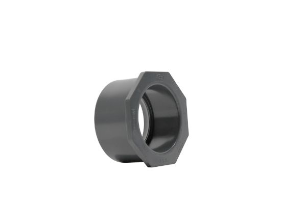 Image sur 4" X 3" REDUIT (BUSH) COLLE PVC 80