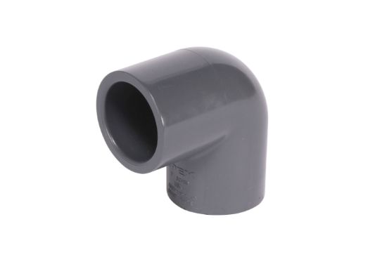 Picture of 1" X 90D  PVC 80  ELBOW SW