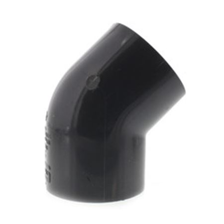 Picture of 2" SCH80 PVC 45 DEG SOC ELBOW