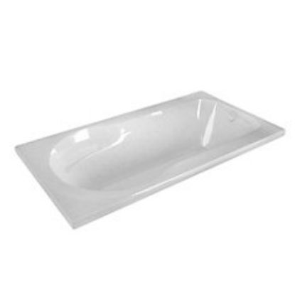 Picture of BO942 KALM 72"X36" DI BATH 2"LIP WHITE