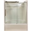 Image sur RT60BT 56"X59" PORTE BAIN SUSP LIS/ARG