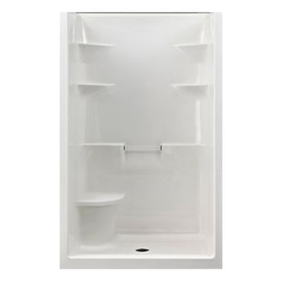 Picture of MEL4RS MELROSE 4 48"X37" SHOWER WHI