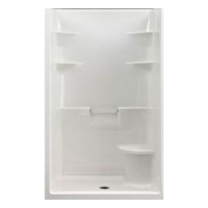 Picture of MEL4LS MELROSE 4 48"X37" SHOWER WHI