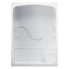 Picture of SH53LS MADISON 5 MULT 60"X34" SHOWER WHI