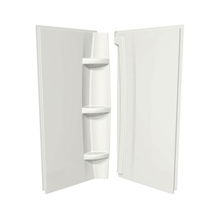 Picture of 105062000001 WHITE TWO WALL SET