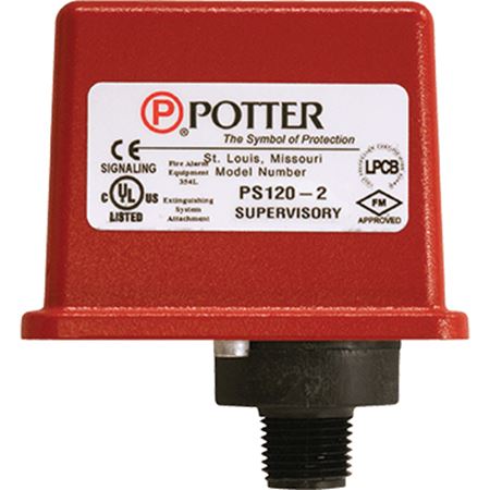 Picture of PS120-2 POTTER H/L 25-175 PSI SWITCH