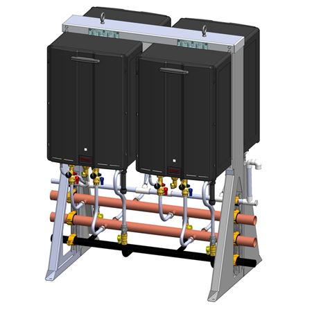 Picture of TRS04CUEN EXT FREE STAND RACK 4 UNIT NG