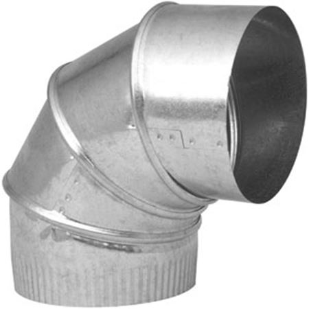 Picture of GV0302 8"X90DEG 26GA GALV ADJ ELBOW