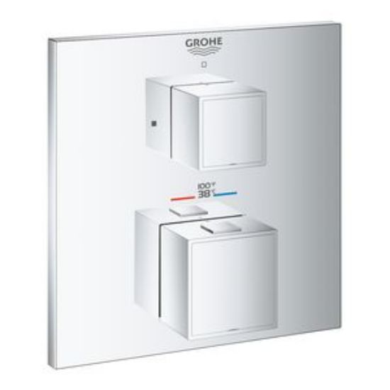 Picture of 24158000 GROHTHERM CUBE DUAL THM TRIM