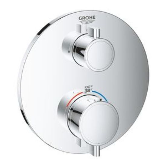 Picture of 24107000 GROHTHERM RND SINGLE THM TRIM