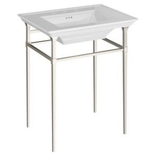 Picture of 8721000.295 TWN SQ S METAL CONSOLE BR NI