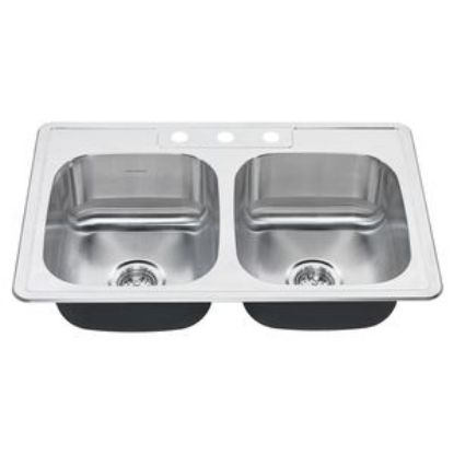 Image de 20DB8312083S075 COLONY 3H EVIER INOX DBL