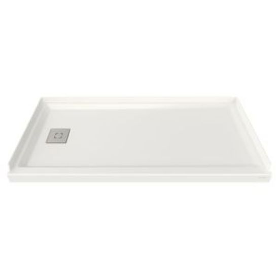 Picture of A8002LLHO020 ACRYLIC BASE 60 X 32 LH WHT
