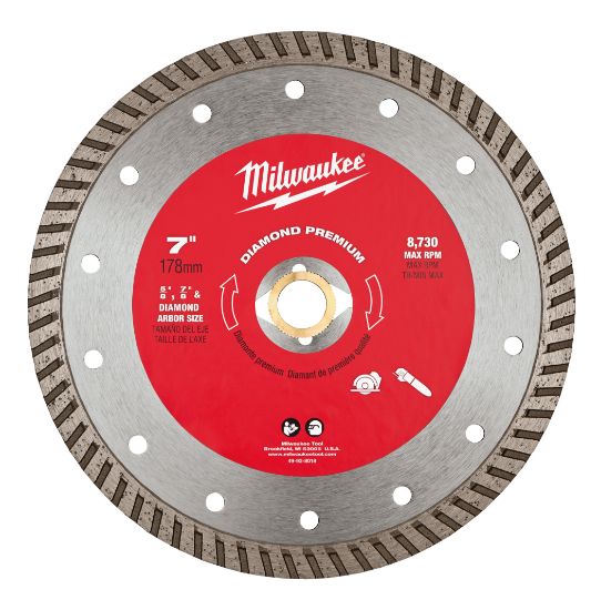 Image sur 49-93-8018 7"X.100X7/8-5/8"TURB LAME GEN