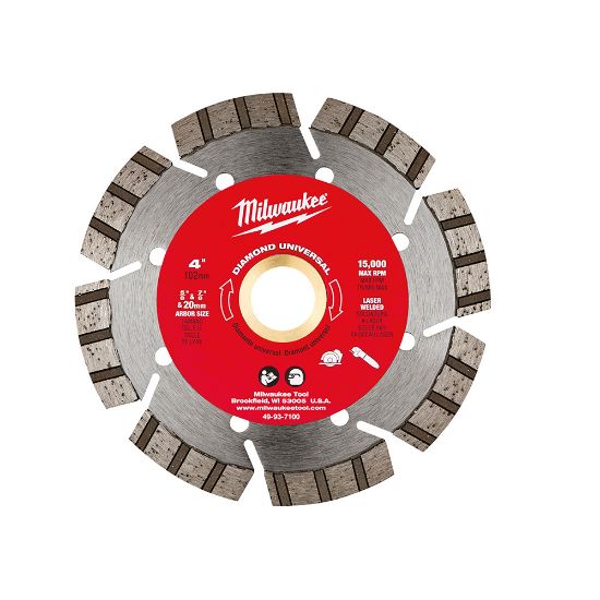 Image sur 49-93-7100 4" TURBO LAME SEG TOUT-USG