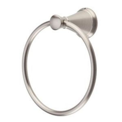 Picture of BRBGL1K LLC SAXTON TOWEL HOOK BR/NI