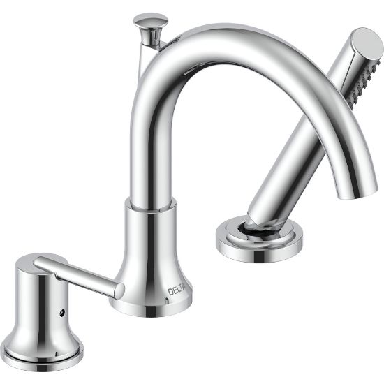Picture of T3759 3H TRINSIC ROMAN TUB W HANDSHOWER