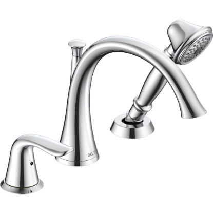 Picture of T3738 3 HOLE LAHARA ROMAN TUB W/HANDSHWR