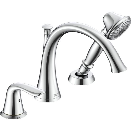 Picture of T3738 3 HOLE LAHARA ROMAN TUB W/HANDSHWR
