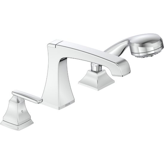 Picture of T3764 3 HOLE ASHLYN ROMAN TUB W/HANDSHWR