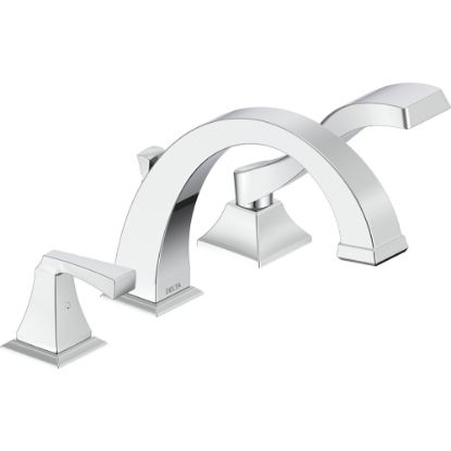 Picture of T3751 3 HOLE DRYDEN ROMAN TUB W/HANDSHWR