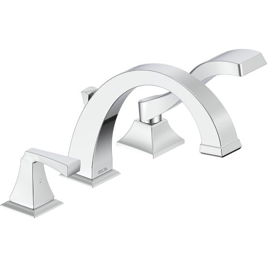 Picture of T3751 3 HOLE DRYDEN ROMAN TUB W/HANDSHWR