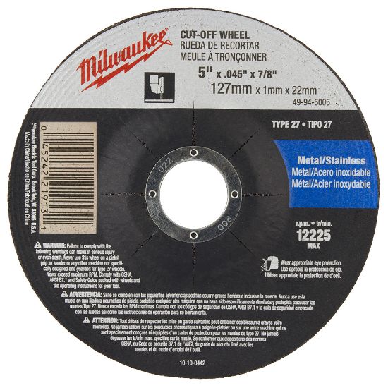 Image sur 49-94-5005 5X045X7/8TYPE7" DISQ ABRA